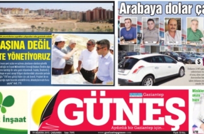 Şehitkamil gezimizin basına yansımaları