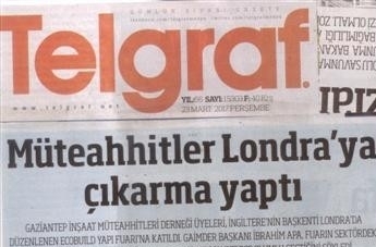 Londra Fuarı haberleri