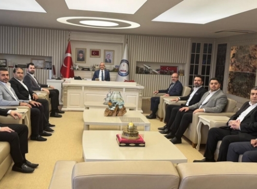 GAİMDER'DEN TAHMAZOĞLU'NA ZİYARET