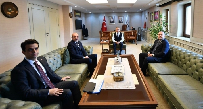 VALİMİZ SN. KEMAL ÇEBER’İ ZİYARET ETTİK
